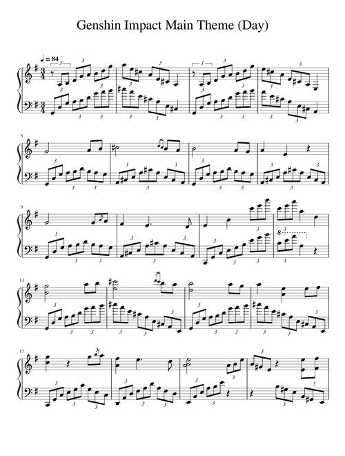 Genshin Impact Main Theme (Day)