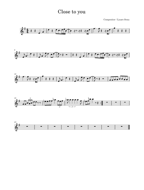 Close to You – Carpenters
