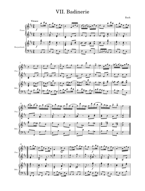 Badinerie – Johann Sebastian Bach