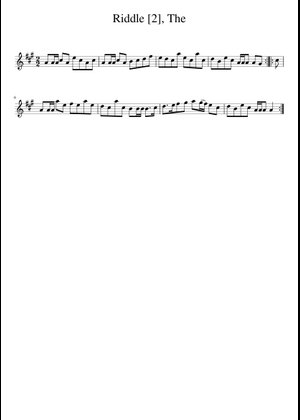 The Riddle Sheet Music for Piano (Solo) easy | MuseScore.com