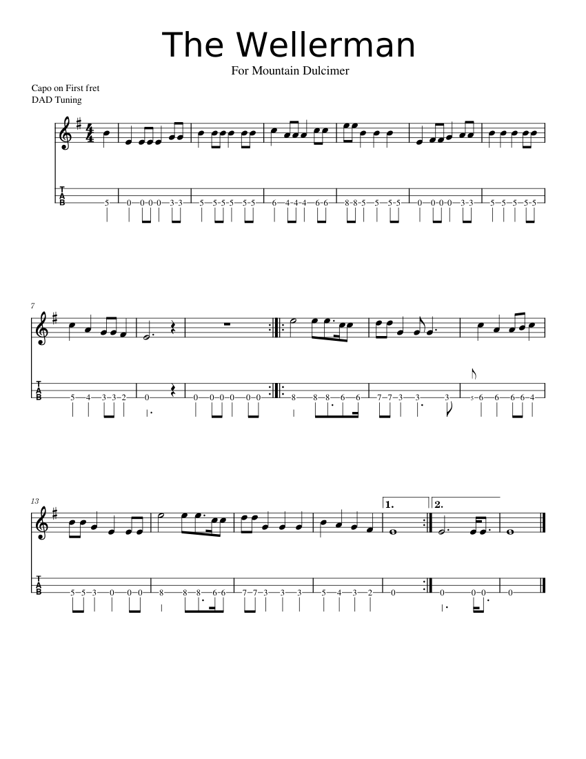 Dulcimer music on sale