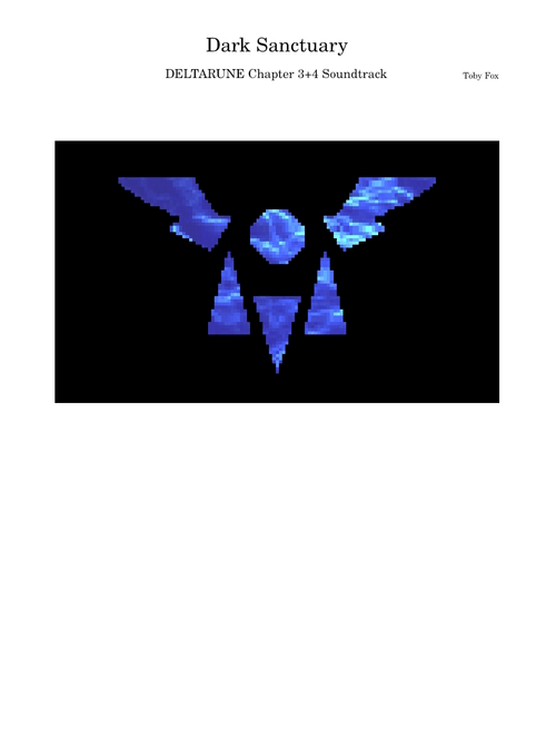 Dark Sanctuary - Deltarune Chapter 4