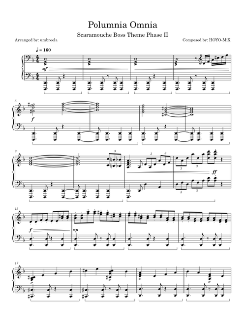 Polumnia Omnia – HOYO-MiX (Scaramouche Boss Theme Phase II)