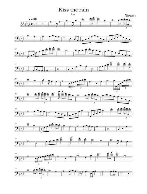 Kiss The Rain - Yiruma