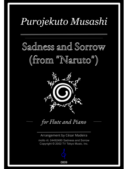 Sadness And Sorrow (Arr. César Madeira) - Purojekuto Musashi (Flute and Piano)