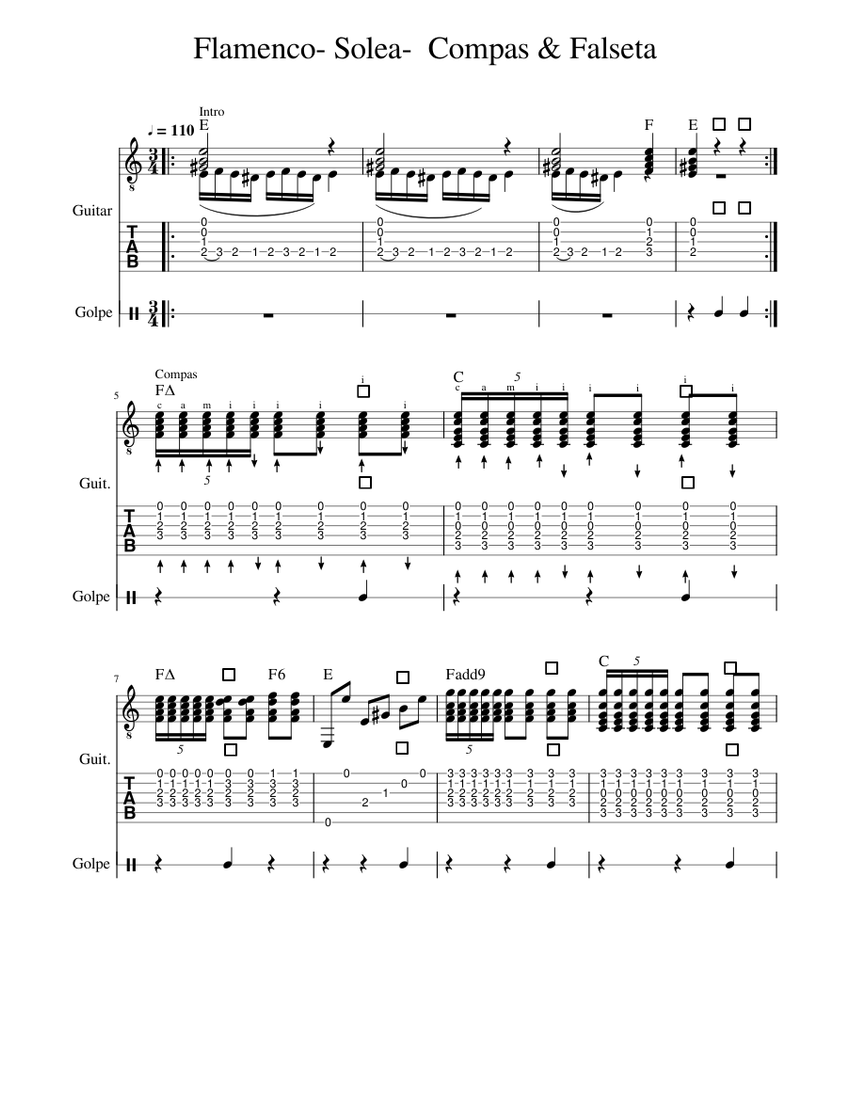 Solea flamenco guitar store
