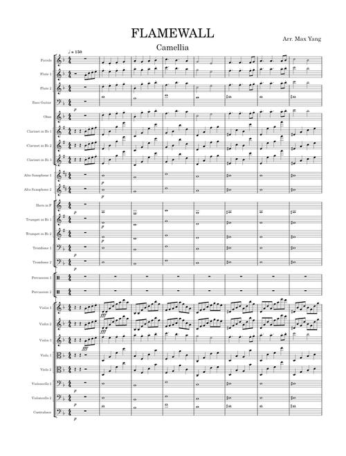 FLAMEWALL - Camellia (Tera I/O) SYMPHONIC ORCHESTRA ARRANGEMENT