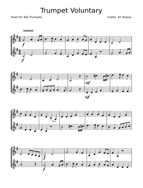 Trumpet Voluntary