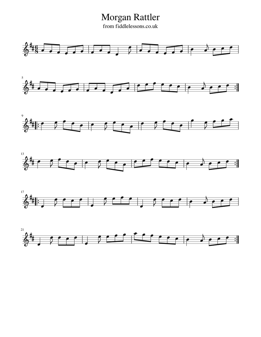 Morgan Rattler Morgan Rattler Sheet Music for Flute (Solo) | MuseScore.com