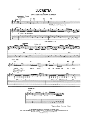Play Official version of Countdown to extinction sheet music