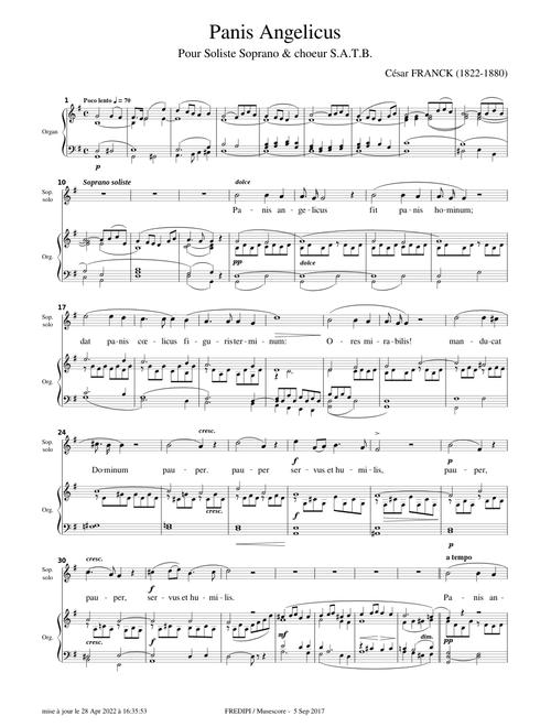 Panis Angelicus – César Franck