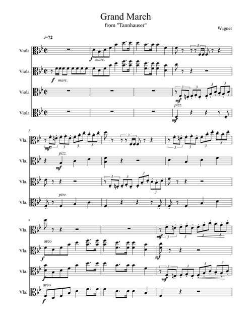 Wagner Tannhauser Grand March