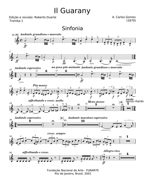 Il Guarany - Antonio Carlos Gomes