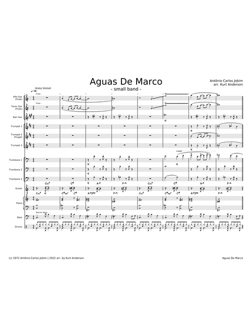 Aguas De Marco - Antonio Carlos Jobim