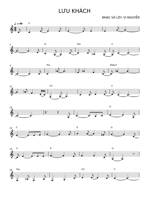 LƯU KHÁCH – VI NGUYỄN