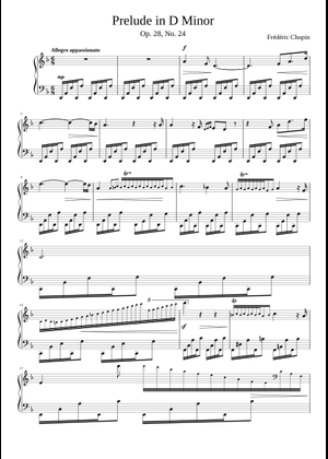 Preludes di Frédéric Chopin » Spartiti per pianoforte - HN882
