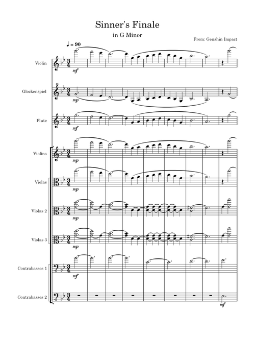 Sinner's Finale [ORCHESTRA]