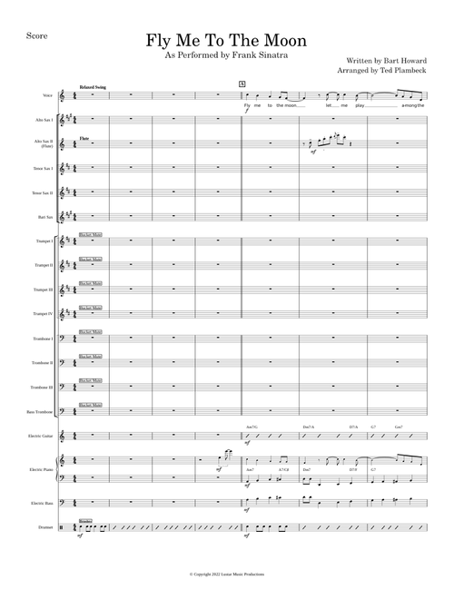 Fly Me To The Moon "In Other Words" – Bart Howard/Frank Sinatra