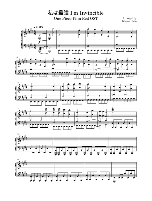Kar333 | Free sheet music | Download PDF or print on MuseScore.com