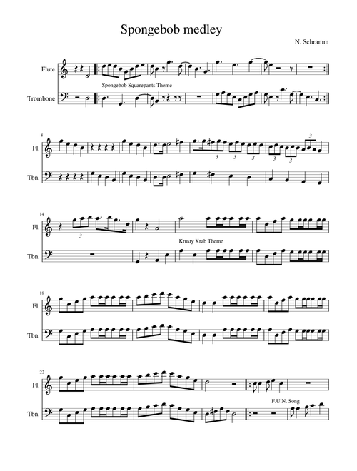 Spongebob medley