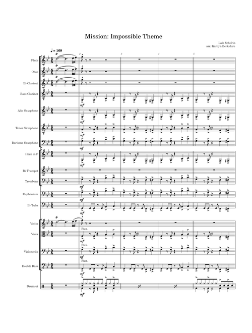 Mission: Impossible Theme – Lalo Schifrin