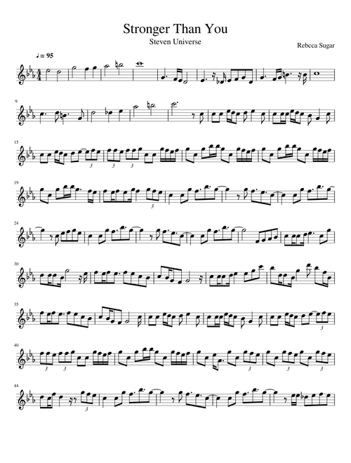 Stronger Than You- Flute Solo