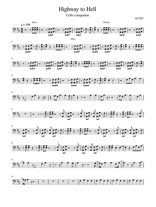 Highway to Hell – AC/DC cello companion