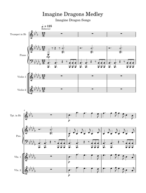 Imagine Dragons Medley – Imagine Dragons Imagine Dragons Medley