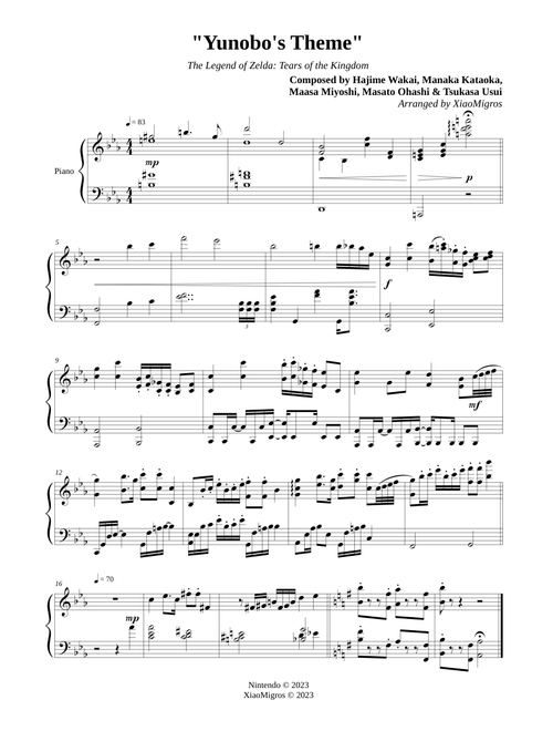 Yunobo's Theme - The Legend of Zelda: Tears of the Kingdom