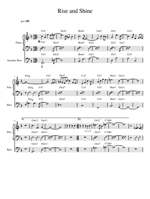 Rise and Shine - Robert Glasper