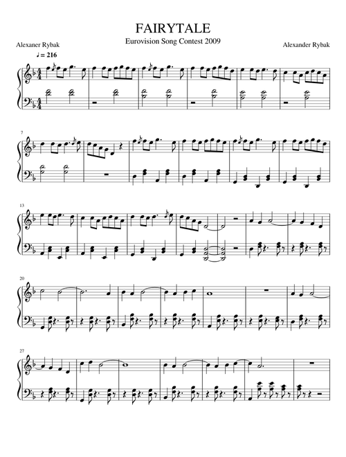 Alexander Rybak - Fairytale