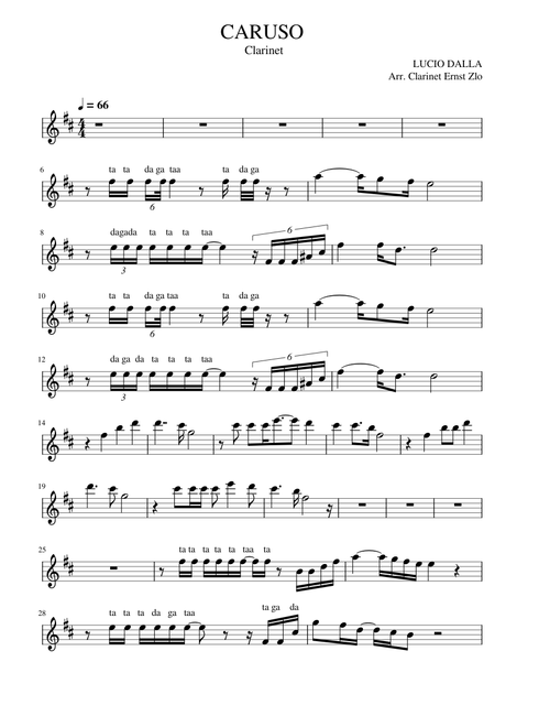 Caruso Clarinet