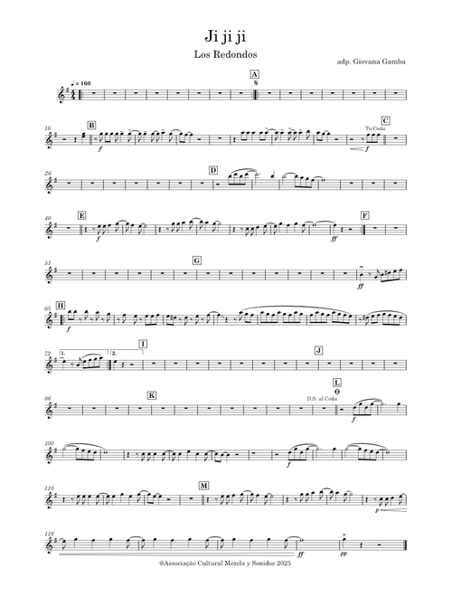 Jijiji – Patricio Rey y sus Redonditos de Ricota Sax tenor