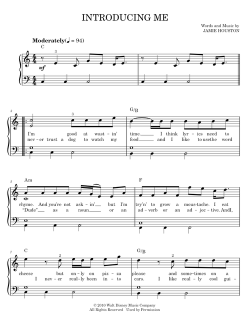 Introducing me - Nick Jonas (Easy Piano)