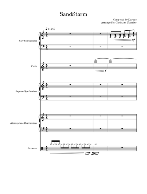 Sandstorm – Darude SandStorm