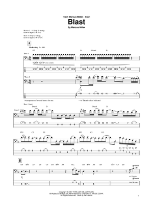【期間限定特価】 Play Marcus by Music Sheet Rampage of version Official ベース