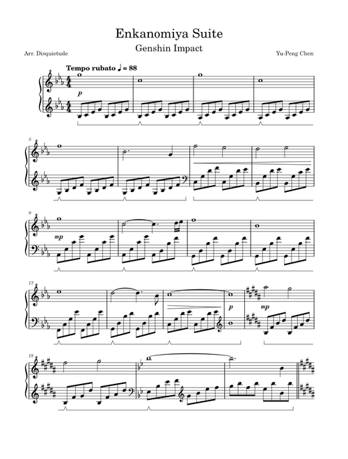Enkanomiya Suite - Genshin Impact