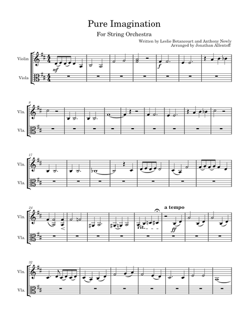 Pure Imagination – Unknown author