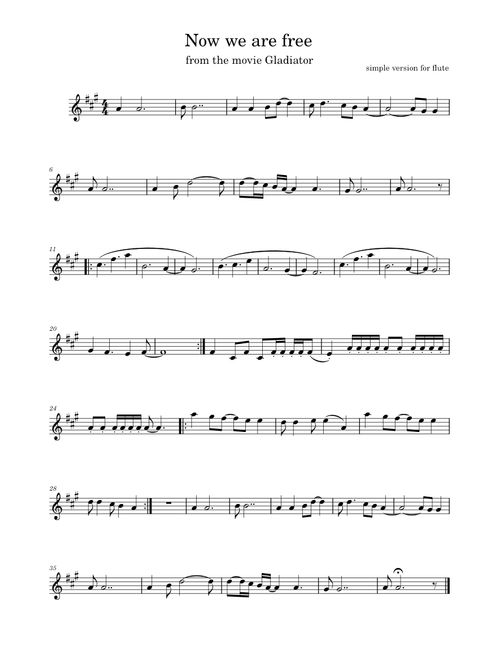 Now We Are Free – Hans Zimmer Now we are free