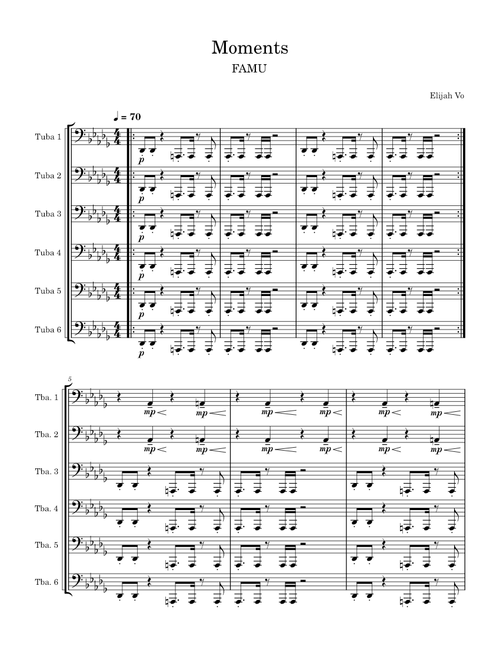 Tuba Moments FAMU – Elijah Vo