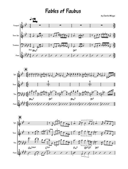 Fables Of Faubus – Charles Mingus