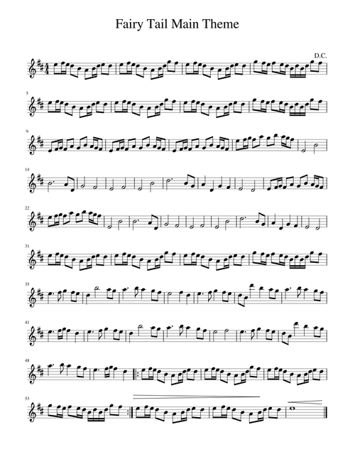 Fairy Tail Main Theme