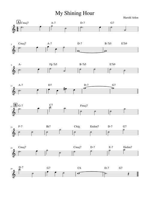 My Shining Hour Coltrane