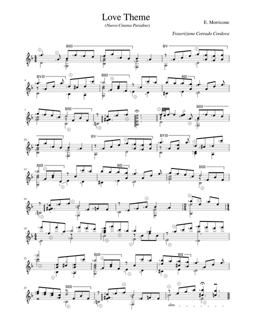Love theme (Nuovo Cinema Paradiso)