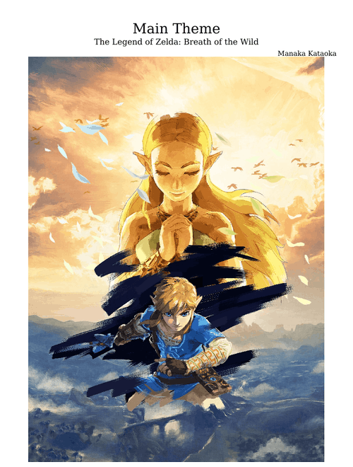 Breath of the Wild: Main Theme (Piano Solo)
