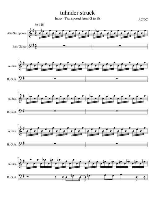 Thunderstruck AC/DC
