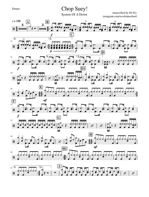 Chop Suey! - System Of A Down