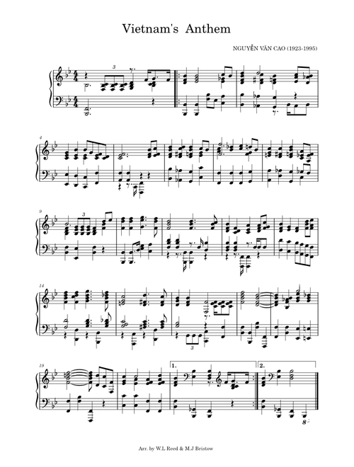 Tiến Quân Ca – Misc tunes Vietnam's Anthem