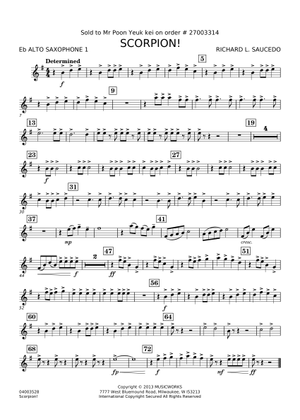 Scorpion! - Richard L. Saucedo Sheet Music for Trumpet in b-flat