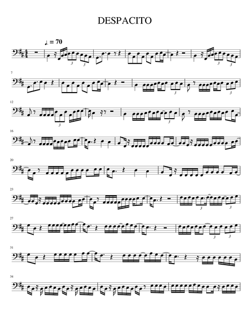 Despacito for Tuba